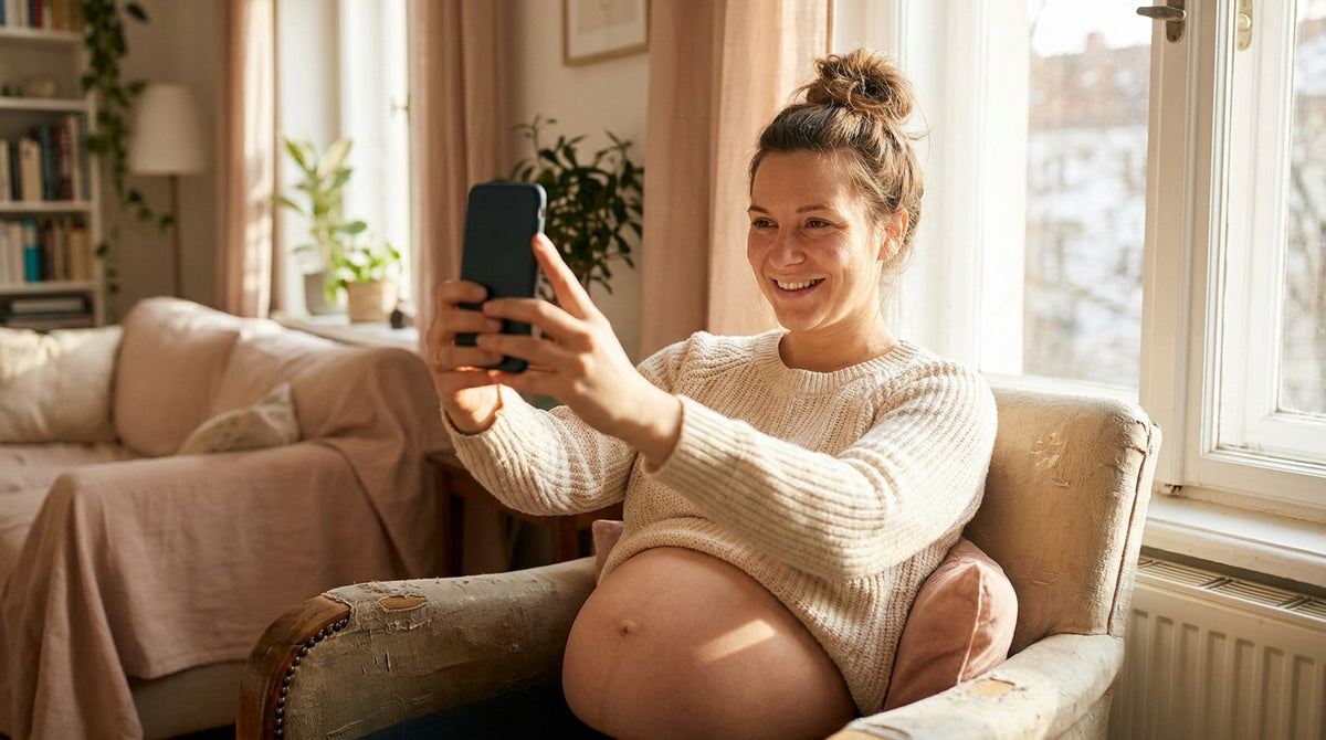 Wie verkündest du deine Schwangerschaft auf Instagram?