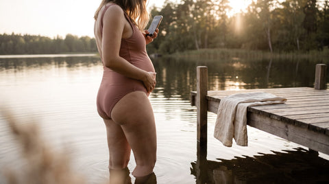 Schwanger im See baden: ist das sicher?