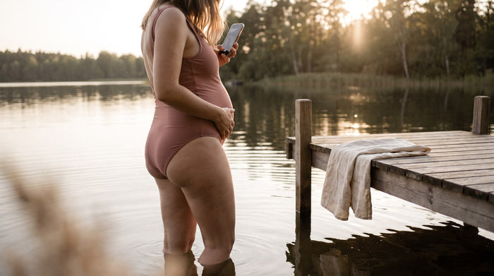 Schwanger im See baden: ist das sicher?